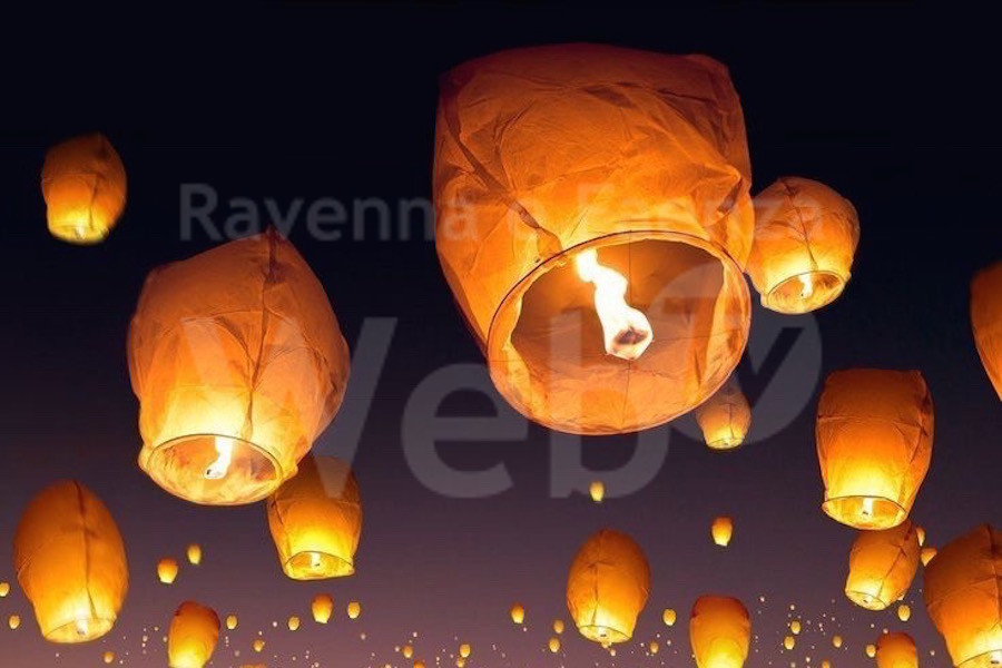 Lanterne cinesi volanti: divieto di utilizzo fino al 30 settembre - Ravenna  Web Tv