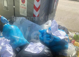 Massa Lombarda: abbandono rifiuti in strada, sanzionati quattro cittadini