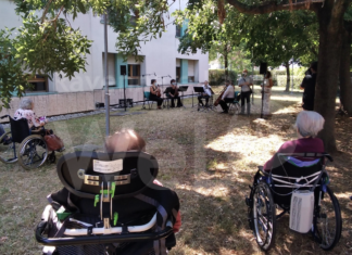 Donato un concerto agli ospiti della Casa Residenza Anziani Galla Placidia