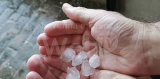 Il maltempo si abbatte su Ravenna: forte grandinata a Lugo