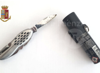 Due denunciati dopo un controllo della Polizia nelle aree verdi: uno degli uomini coinvolti possedeva un coltello e una bomboletta al peperoncino