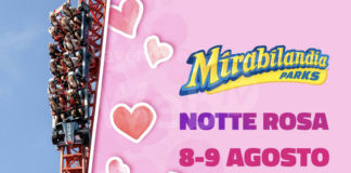 Mirabilandia festeggia la Notte Rosa : promozioni speciali per il week end 8 e 9 agosto