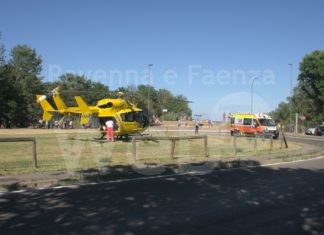 Incidente al camping: 35enne trasportato con il codice di massima gravità al Bufalini