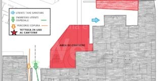 Lavori all’ospedale di Faenza: cambiano i percorsi pedonali