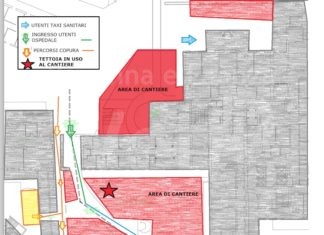 Lavori all’ospedale di Faenza: cambiano i percorsi pedonali