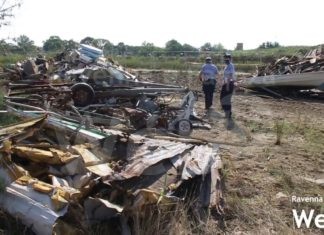 Pialassa Baiona: conclusi i lavori di bonifica ambientale e rimozione dei rifiuti, le forze dell’ordine fanno visita all’area