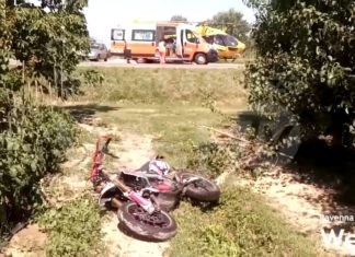 Bizzuno: si schiantano in moto contro un’auto. Volano nel fosso, in gravi condizioni due adolescenti
