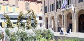 Rinnovate le fioriere di Piazza della Libertà a Bagnacavallo