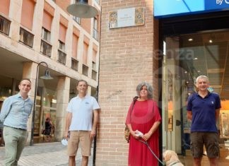 Inaugurate le nuove targhe toponomastiche di Annafietta nel centro di Ravenna