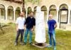 “L’Anima di Dante”, la scultura ospitata da circa un anno nel cortile della Biblioteca Oriani