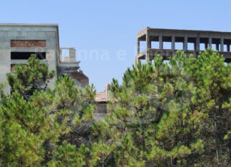 Milano Marittima: Crollo parziale della Colonia Varese