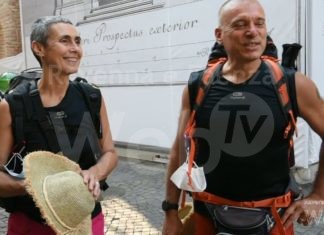 “Il cammino di Dante” partiti questa mattina due camminatori bolognesi