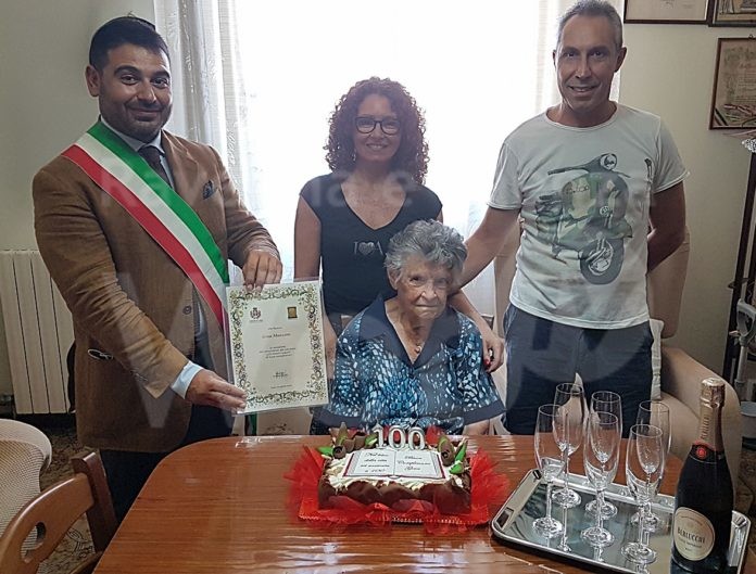 100 anni per Gina Manzoni