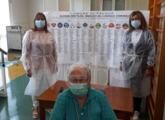 A 102 anni non rinuncia al voto per decidere il nuovo sindaco di Faenza