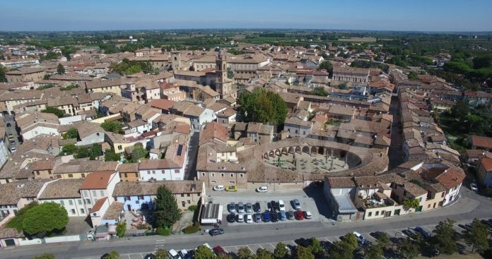 Bagnacavallo aerea settembre 2020