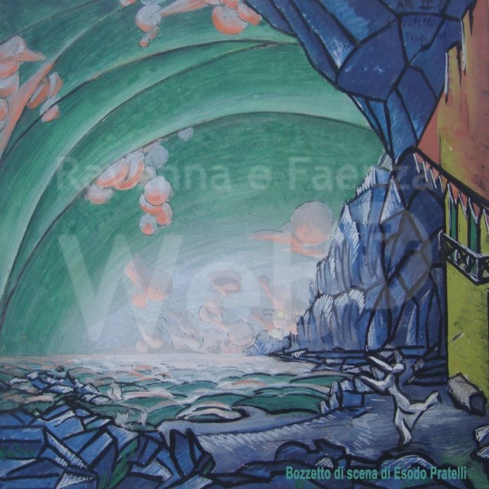 Bozzetto di Esodo Pratelli per Aviatore Dro