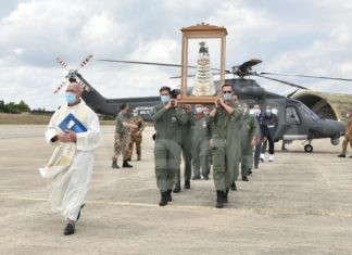 Giubileo lauretano: è rientrata a Cervia la Statua della Madonna patrona degli Aviatori