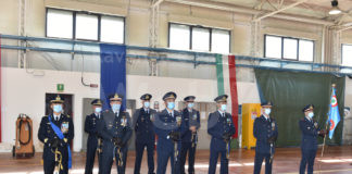 Cerimonia di cambio Comando presso l’aeroporto di Cervia