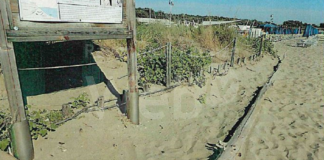 Ancisi (LpRa): Passerella di Marina sommersa dalla sabbia dopo appena tre anni