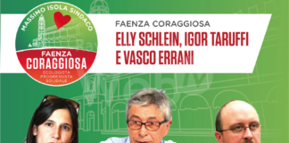 Elezioni: Faenza Coraggiosa chiude la campagna elettorale con Igor Taruffi, Vasco Errani e Elly Schlein