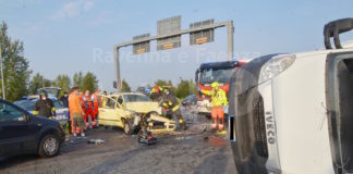 Incidente sull’Adriatica: un ferito grave e traffico paralizzato nella mattinata di venerdì