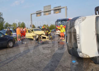 Violento schianto sulla Classicana: disagi alla viabilità