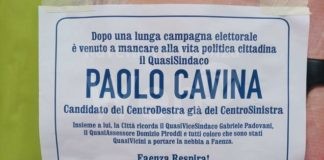 Necrologio politico per Paolo Cavina. Isola: “Gesto offensivo e di pessimo gusto”