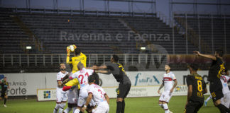 Calcio: il Ravenna FC stecca la prima. I tre punti vanno al Sudtirol