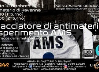 Al Planetario di Ravenna l’esperimento AMS (Alpha Magnetic Spectrometer)