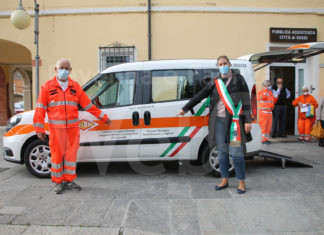 Un nuovo mezzo per trasporto disabili per la Pubblica Assistenza di Russi
