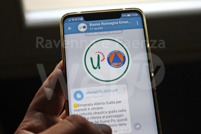 Il canale Telegram delle emergenze