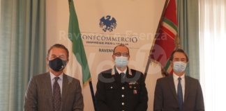 Il Comandante dei Carabinieri De Donno in visita a Confcommercio