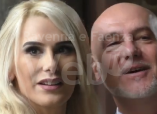 Una Valery raggiante si è sposata questa mattina in Comune