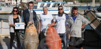 Pescami: recuperata una tonnellata di rifiuti della pesca fantasma