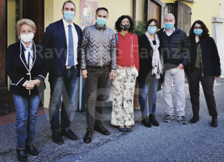 L’assessore regionale Andrea Corsini in visita a Sant’Agata sul Santerno