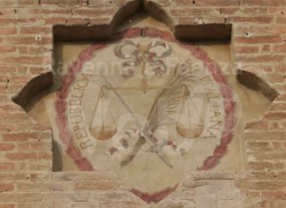 Lugo: al via il restauro dello Stemma della prima Repubblica Italiana all’ingresso della Rocca