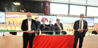 La Ministra De Micheli, Bonaccini e Quaranta hanno “battezzato” l’aeroporto Ridolfi