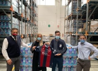 Deco Industrie, con Bologna FC, dona prodotti Scala a due Onlus che sostengono persone in difficoltà