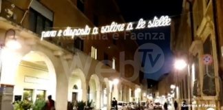 Accese le luminarie dedicate alla Divina Commedia: una prova in vista della Notte per Dante di sabato