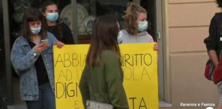 Al Ballardini si tenterà di far coesistere lezioni e cantiere: incontro positivo dopo la giornata di protesta