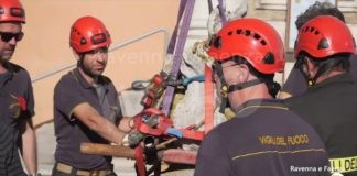 La Fabbrica Vecchia di Marina di Ravenna diventa una sede di addestramento al soccorso in acqua per i Vigili del Fuoco