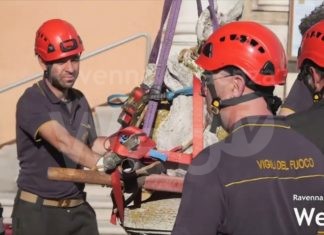 La Fabbrica Vecchia di Marina di Ravenna diventa una sede di addestramento al soccorso in acqua per i Vigili del Fuoco