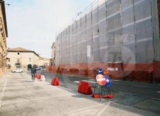 Bagnacavallo: Lavori a Palazzo Abbondanza, mercoledì 14 resterà chiusa al traffico parte di via Mazzini