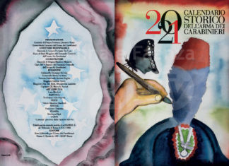 I Carabinieri presentano il Calendario Storico dedicato a Dante e l’Agenda dedicata a Pinocchio