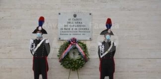 Comando Provinciale Carabinieri: una cerimonia di commemorazione per i militari caduti