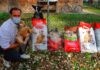 Cuore e Territorio dona oltre 100 Kg di crocchette ai cani senza padrone