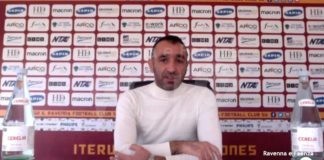 Il Ravenna presenta il nuovo allenatore Leonardo Colucci
