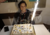 Un compleanno da 103 candeline per la maestra Salva