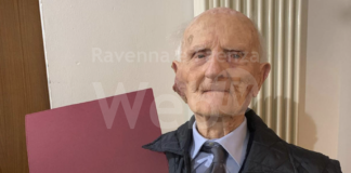 Bagnacavallo: gli auguri per i cento anni di Cesare Foschini