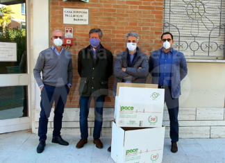 La Bcc dona mascherine, camici e dispositivi medici alla casa di riposo Pallavicini Baronio